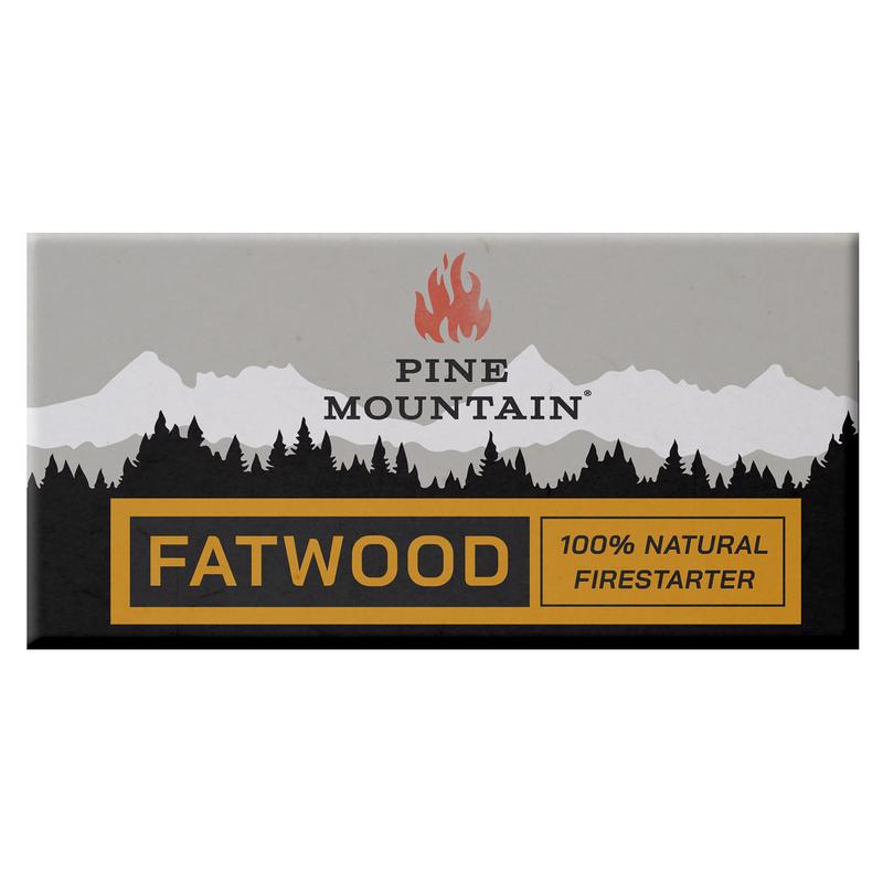 Pine Mountain Starter Stikk Fatwood Fire Starter 30 min 1.5 lb, Pack of 6