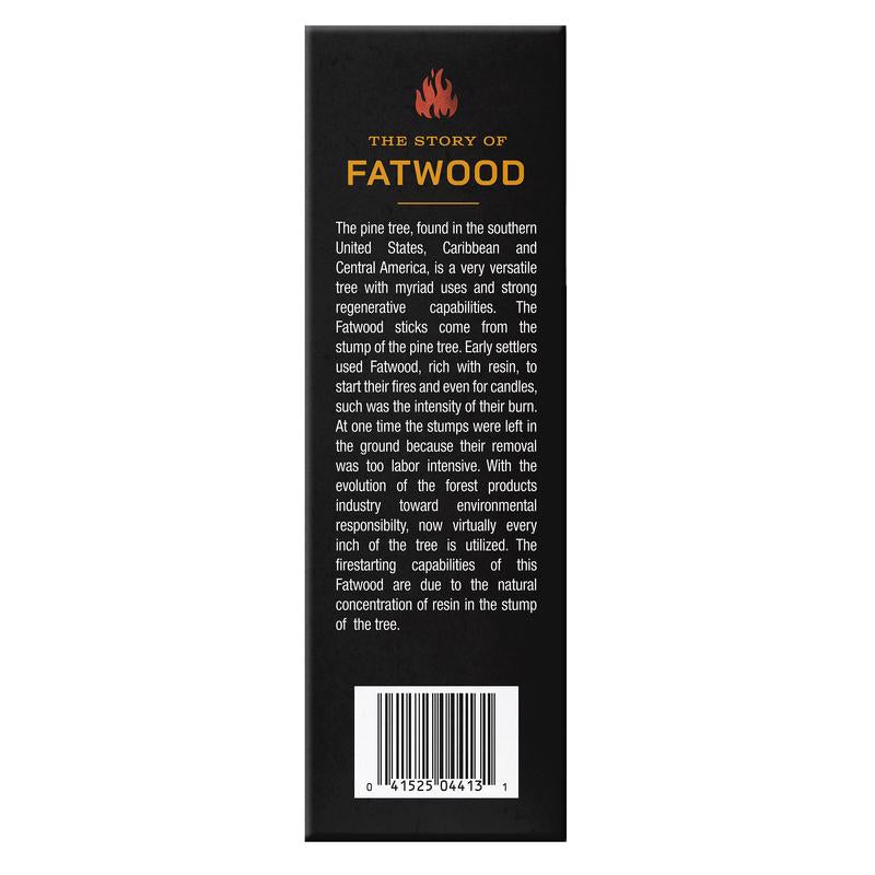 Pine Mountain Starter Stikk Fatwood Fire Starter 30 min 1.5 lb, Pack of 6