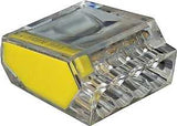Gardner Bender PushGard 10-PC4 Wire Connector, 12 to 22 AWG Wire, Copper Contact, Polycarbonate Housing Material, 100/CT
