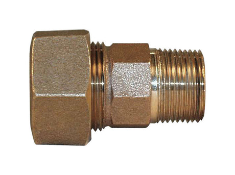 Legend Valve 3/4 in. Compression Pattern X 3/4 in. D MNPT Bronze Adapter