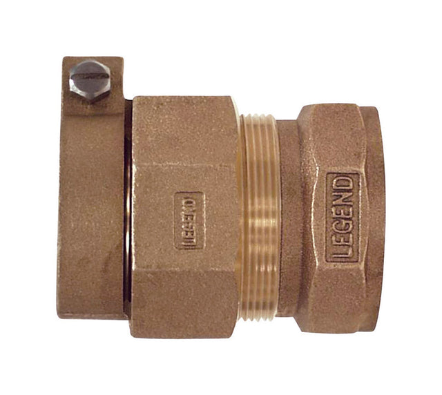 Legend Valve 3/4 in. FIP Pattern X 3/4 in. D CTS Pack Joint Bronze Adapter