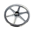 Dial 10 in. D Silver Zinc Blower Pulley