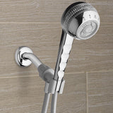 Waterpik PowerSpray Plus Chrome 4 settings Handheld Showerhead 1.8 gpm, Pack of 2