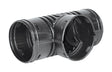 Advanced Drainage Systems Schedule 40 6 in. Snap X 6 in. D Snap Polyethylene Blind Tee 1 pk