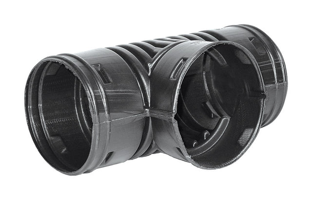 Advanced Drainage Systems Schedule 40 6 in. Snap X 6 in. D Snap Polyethylene Blind Tee 1 pk
