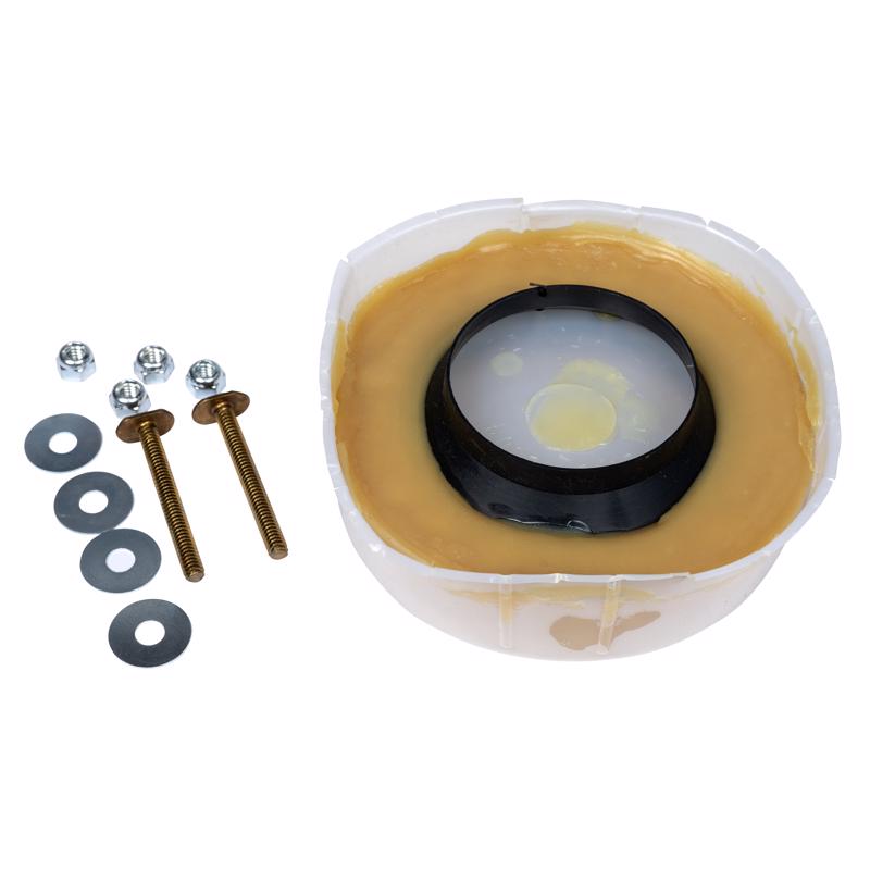 Harvey's Toilet Bowl Gasket with Wax & Flange Polyethylene
