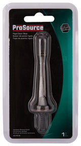 ProSource H20-Z029C-VB-PS Heavy-Duty Rigid Door Stop, 15/16 in Dia Base, 3-1/8 in Projection, Die-Cast Zinc & Plastic