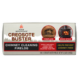 Pine Mountain Creosote Buster Fire Log 1.5 hr 1 pk 3.5 lb, Pack of 6