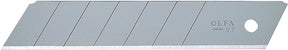 OLFA 9061 Knife Blade, 25 mm, Carbon Steel, 7-Point