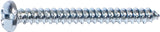 Midwest Fastener 03200 Screw, #12 Thread, Coarse Thread, Pan Head, Phillips, Slotted Drive, Diamond Point