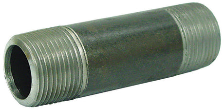 Anvil Beck 3/8 in. MPT Black Steel 12 in. L Nipple