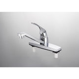 Home Plus One Handle Chrome Kitchen Faucet