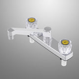 Home Plus Two Handle Chrome Kitchen Faucet