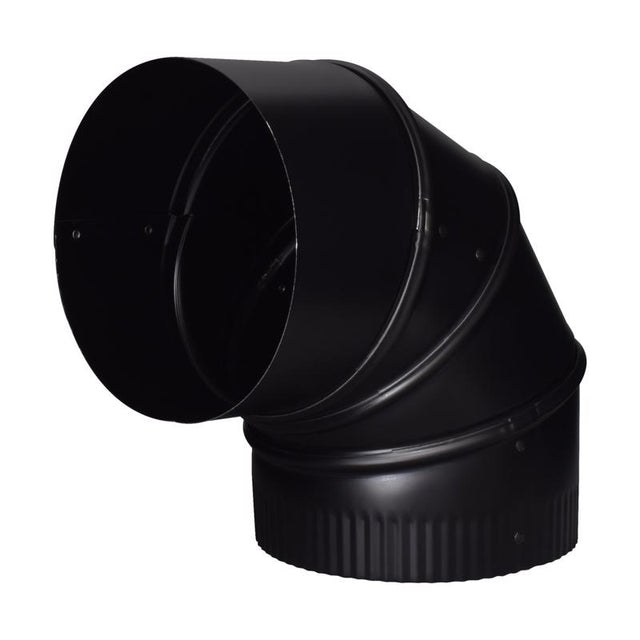 Imperial 6 in. D X 6 in. L Steel Stove Pipe Elbow, Pack of 4