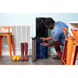 Primo Water Deluxe 5 gal Black/Gray Water Dispenser Stainless Steel