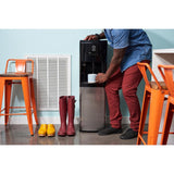 Primo Water Deluxe 5 gal Black/Gray Water Dispenser Stainless Steel