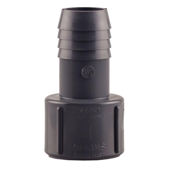Boshart Industries 1 in. FPT X 1 in. D Insert Polypropylene Female Adapter 1 pk