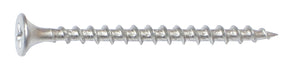 Midwest Fastener 10517 Deck Screw, No 6, 2 in L, Coarse Thread, Bugle Head, Phillips Drive, Dacrotized, 1 PK