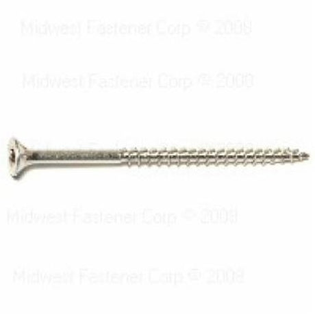 SaberDrive 50220 Deck Screw, #10 Thread, 3 in L, Stainless Steel, 60 PK