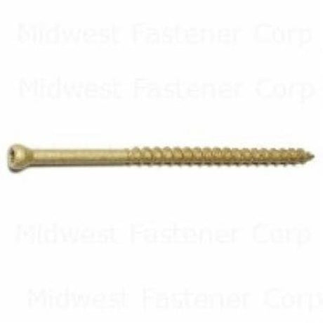 SaberDrive 51670 Screw, #8 in Thread, 3 in L, Trim Head, 93 PK