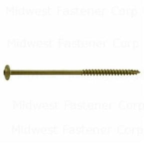 SaberDrive 52536 Lag Screw, 5/16 in Thread, 5 in L, Star Drive