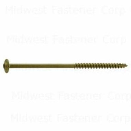 SaberDrive 52536 Lag Screw, 5/16 in Thread, 5 in L, Star Drive