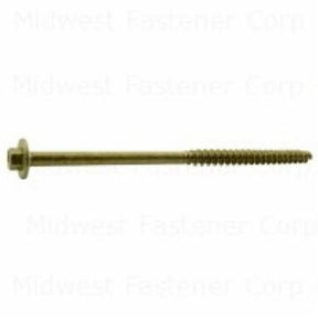 Midwest Fastener 53756 Screw, 3/8 in Thread, 6 in L, 25 PK