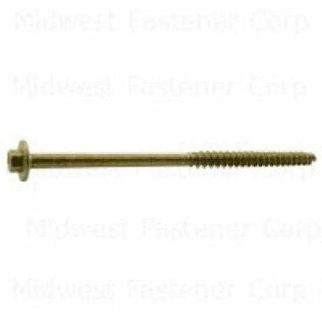 Midwest Fastener 53756 Screw, 3/8 in Thread, 6 in L, 25 PK