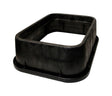 NDS 13 in. W X 20 in. D X 6 in. H Rectangular Riser for Valve Box Black