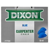 Dixon Ticonderoga 77705 Carpenter Chalk, Blue