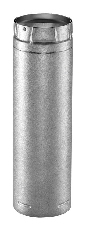 DuraVent 3 in. D X 12 in. L Stainless Steel Double Wall Stove Pipe, Pack of 2