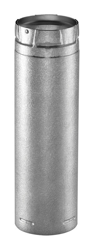 DuraVent PelletVent 4 in. D X 24 in. L Galvanized Steel Double Wall Stove Pipe, Pack of 2