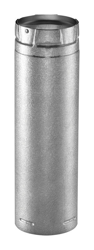 DuraVent PelletVent 4 in. D X 36 in. L Galvanized Steel Double Wall Stove Pipe, Pack of 2