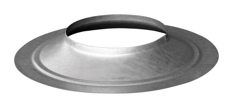 DuraVent 4 in. D 24 Ga. Galvanized Steel Storm Collar, Pack of 2