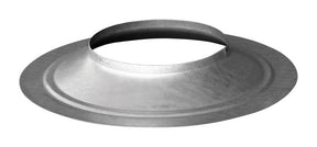 DuraVent 4 in. D 24 Ga. Galvanized Steel Storm Collar, Pack of 2