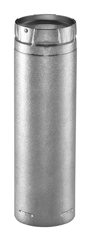 DuraVent PelletVent 3 in. D X 12 in. L Steel Double Wall Stove Pipe, Pack of 2