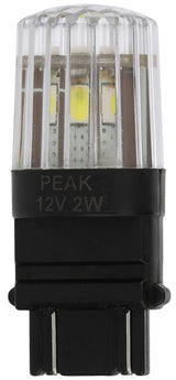 Eiko 3157-BP Lamp, 400 Lumens, 12.8/14 V, S8 Lamp, Polymer Wedge