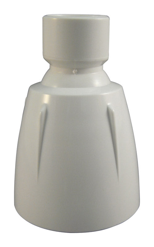 Ace White Plastic 6 settings Showerhead 2.5 gpm, Pack of 5