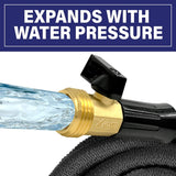 E.Mishan & Sons 1257 Expandable Hose, 75 ft L, Nylon, Black