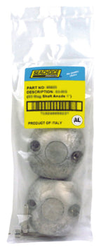 Seachoice 95619 Streamlined Shaft Anode w/Allen Screw, Aluminum, Model X2, Size 7/8"