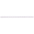 ProSource 25212PHL Shelf Standard, 2 mm Thick Material, 5/8 in W, 36 in H, Steel, White
