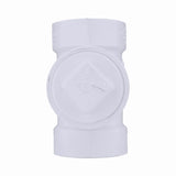 Charlotte Pipe Schedule 40 1-1/2 in. Hub X 1-1/2 in. D Hub PVC Cleanout Tee with Plug 1 pk