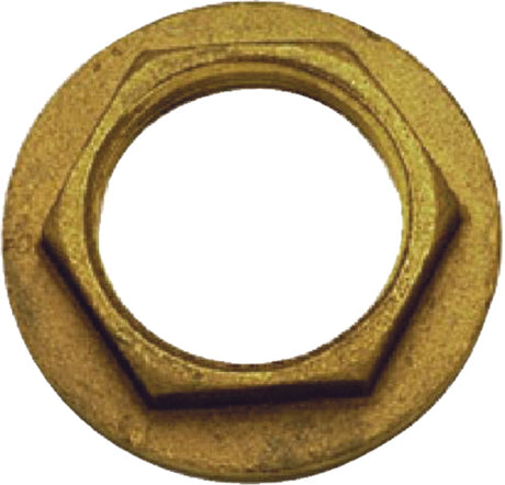 Perko 0075007DPP Flanged Lock Nut, 1-1/4"