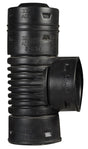 Advanced Drainage Systems 3 in. Snap X 3 in. D Snap Polyethylene 10 in. Blind Tee 1 pk