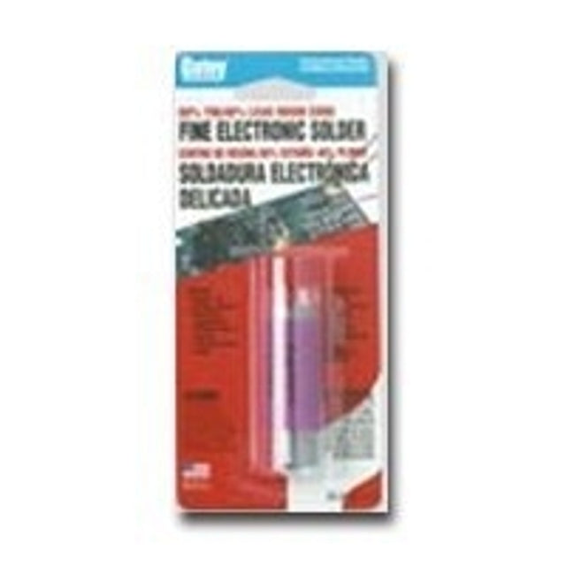 Oatey 53185 Rosin Core Solder, Silver, 0.8 oz, Carded, Solid, 361 to 375 deg F Melting Point