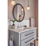 Delta Foundations Stainless Steel Traditional Pop-up Bathroom Sink Faucet 4 in.