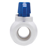 Homewerks 1 in. PVC FIP Ball Valve Full Port Quarter-Turn Lever For Non-Potable Water
