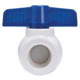 Homewerks 1/2 in. PVC FIP Ball Valve Full Port Quarter-Turn Lever For Non-Potable Water