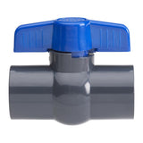 Homewerks 1/2 in. PVC Slip Ball Valve Full Port T-Handle
