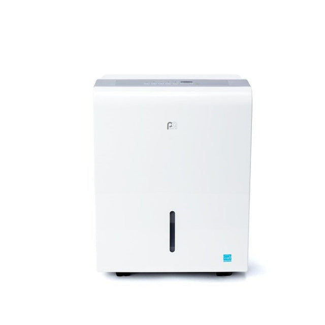 Perfect Aire 3PFD22 Dehumidifier, 15 A, 115 V, 2-Speed, 22 pt/day Humidity Removal, 1500 sq-ft Coverage Area, Silver